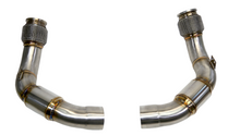 Load image into Gallery viewer, PLM BMW M5 M8 S63R Catted Downpipes F90 2018+
