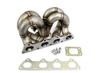 Load image into Gallery viewer, PLM Power Driven T3 Ramhorn Turbo Manifold A/C &amp; P/S Compatible B-Series B16 B18 B20

