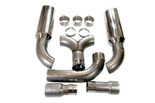 Load image into Gallery viewer, PLM 5" Dual Diesel Stack Kit with Slant Tips Universal Fit Chevy Ford Dodge Exhaust
