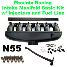Load image into Gallery viewer, BMW E-Chassis Port Injection Kits for the N55 Motors FuelIT Fuel-It! Manifold Add 550cc Injectors and fuel fuel line ($289) I Already Have A Controller
