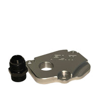 Load image into Gallery viewer, Precision Works Timing Chain Vented Tensioner Cover Plate AN10 Oil Return Honda K-Series
