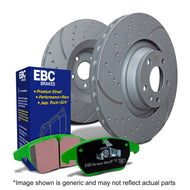 EBC Brakes S10 Kits Greenstuff 2000 and GD Rotors S10KF1162