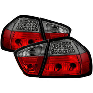 Spyder Auto SPYDER LED RED SMOKE TAIL LIGHTS 06-08 4DR BMW E90 3-SERIES 5000910