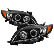 Spyder Auto SPYDER SIGNATURE BLACK LED HALO PROJECTOR HEADLIGHTS 09-10 TOYOTA COROLLA 5032515