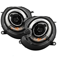 Spyder Auto SPYDER SIGNATURE BLACK PROJECTOR HEADLIGHTS 10-12 MINI COOPER 5080615