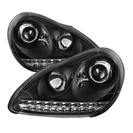 Spyder Auto SPYDER SIGNATURE BLACK PROJECTOR HEADLIGHTS 03-06 PORSCHE CAYENNE 5080967