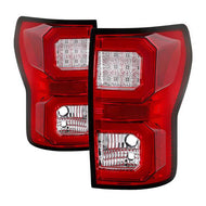 Spyder Auto SPYDER VERSION 2 RED CLEAR LIGHT BAR LED TAIL LIGHTS 07-13 TOYOTA TUNDRA 5085450