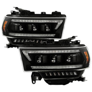 Spyder Auto SPYDER APEX BLACK HEADLIGHTS 19-22 RAM 2500 HD/3500 HD 5088604