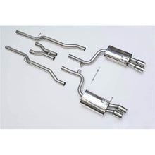 Load image into Gallery viewer, Milltek Dual 2.25" Cat-back Exhaust - Audi B6 S4 4.2L V8
