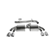 Milltek Performance Cat Back Exhaust - 2.75" Non-Resonated Cat-back Exhaust (Polished Tips)