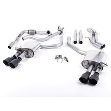 Load image into Gallery viewer, Milltek Exhaust > Cat back ### Engine > Exhaust > Cat back ### Engine > Performance > Exhaust > Cat back Milltek 2.5" Valved Non-Resonated Cat Back Exhaust - Audi B9 S4 | S5 | 3.0T (w/ Sport Diff)
