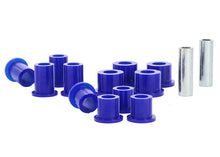 Load image into Gallery viewer, Superpro SPRKIT096K Superpro 2005+ Toyota Hilux Leaf Spring &amp; Shackle Bushing Kit
