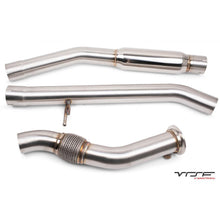 Load image into Gallery viewer, VRSF Exhaust > Downpipe VRSF M57 Downpipe &amp; Midpipe Combo Upgrade for 2008 – 2013 BMW X5D &amp; X6D E70/E71
