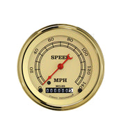 Classic Instruments VINTAGE 3IN SPEEDO 140 MPH VT55GLC
