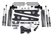 Zone Offroad 4" RADIUS ARM LIFT KIT W/ NITRO SHOCKS W/O OVERLOADS | 17-19 FORD S/DUTY F104N