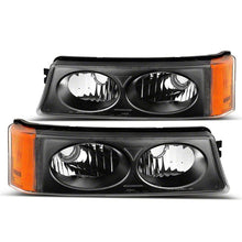 Load image into Gallery viewer, Raxiom 03-06 Chevrolet Silverado 1500 Axial Series Crystal Turn Signal and Parking Lights- Black | S112702
