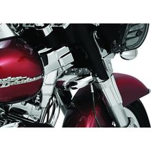 Load image into Gallery viewer, Kuryakyn Deluxe Neck Covers 95-07 Touring Models Chrome
