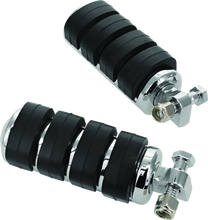 Load image into Gallery viewer, Kuryakyn ISO Peg Large With Male Adapter Chrome (Pair) Misc Powersports Kuryakyn   
