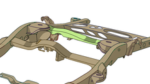 Load image into Gallery viewer, Rustbuster Track Bar Crossmember
