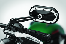 Load image into Gallery viewer, Kuryakyn Heavy Industry Mirrors Satin Black &amp; Chrome Misc Powersports Kuryakyn   
