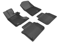 3D MAXpider 2013-2019 Lexus GS/GS Hybrid Kagu 1st & 2nd Row Floormats - Black | L1LX03001509