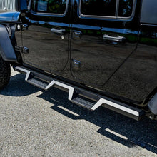 Load image into Gallery viewer, Westin 2020 Jeep Gladiator HDX Drop Nerf Step Bars - Textured Black Westin
