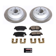 Power Stop 11-15 Kia Sorento Rear Semi-Coated Rotor Kit Brake Kits - Performance Blank PowerStop   