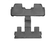 Load image into Gallery viewer, WeatherTech 14+ Toyota Highlander (Fits Vehicles w/ 2nd Row Bucket Seats) Rear FloorLiners - Black | 446324
