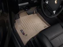 Load image into Gallery viewer, WeatherTech 04-10 Porsche Cayenne Front FloorLiner - Tan | 450451
