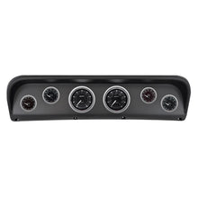 Load image into Gallery viewer, Autometer Chrono Chrome Direct Fit Dash Kit 67-72 Ford F100 (2 x 3-3/8in. / 4 x 2-1/16in.) | 2938-15
