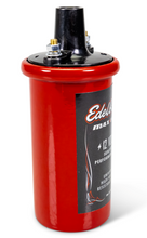 Load image into Gallery viewer, Edelbrock Ignition Coil - Electric Oil Filled - .70 PR Red w/ Black Top Edelbrock
