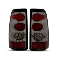 Load image into Gallery viewer, Raxiom 03-06 Chevrolet Silverado 1500 Fleetside Axial Series Tail Lights- Black- Smoked Lens | S112740
