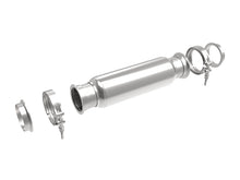 Load image into Gallery viewer, afe MACH Force-Xp Resonator 3 IN Inlet/Outlet x 4 IN Dia. x 12 IN Body x 16 IN Overall Length aFe
