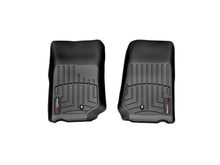 Load image into Gallery viewer, WeatherTech Floor Mats - Rubber WeatherTech 07+ Jeep Wrangler Front FloorLiner - Black
