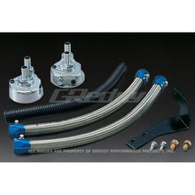 Load image into Gallery viewer, GReddy Universal Oil Filter Relocation Kit- 3/4x16 UNF
