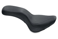 Mustang 06-17 Harley Softail Wide Tire (200mm) DayTripper 1PC Seat - Black Misc Powersports Mustang Motorcycle   