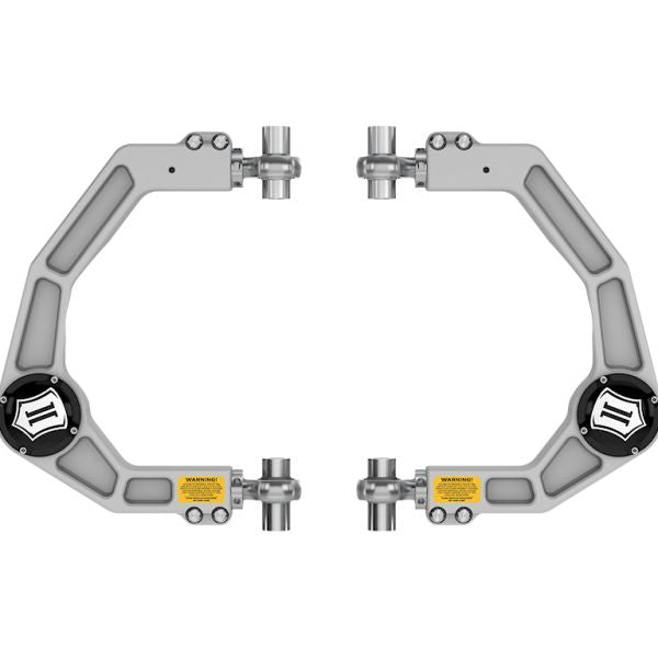 ICON 21-23 Ford F150 Billet Front Upper Control Arms DJ Pro Kit ICON