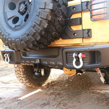 Load image into Gallery viewer, Rugged Ridge Spartacus Rear Bumper Black 07-18 Jeep Wrangler Rugged Ridge

