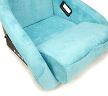 Load image into Gallery viewer, NRG FRP Bucket Seat ULTRA Edition W/ Grey Pearlized Back / Teal Microfiber Material - Large | FRP-302TL-ULTRA
