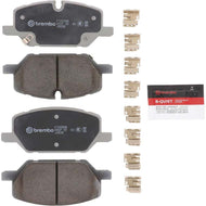 Brembo OE 20-24 Cadillac CT5/XT4/22-24 Chevy Camaro/2021 GMC Terrain Ceramic Brake Pad - Front | P10099N