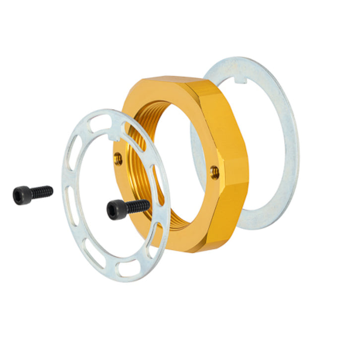 Wilwood Spindle Nut W5 Self Locking Assembly - Gold Wilwood