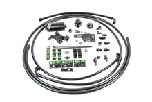 Load image into Gallery viewer, Radium Engineering Mitsubishi EVO 1-6 Fuel Hanger Plumbing Kit - Stainless Filter
