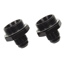 Load image into Gallery viewer, Russell Performance -6 AN Carb Adapter Fittings (2 pcs.) (Black) Russell
