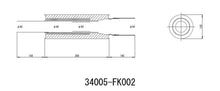 Load image into Gallery viewer, HKS Universal Stainless Hi Power 130mm Titanium Muffler Muffler HKS   
