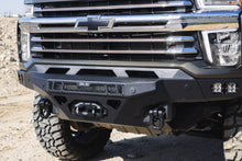 Load image into Gallery viewer, DV8 Offroad 20-23 Chevrolet Silverado 2500/3500 Spec Series Front Bumper w/ Winch
