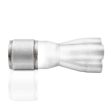 Load image into Gallery viewer, Stainless Works 4in OD 4.75in Body 5in Length Race Muffler
