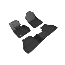 Load image into Gallery viewer, 3D MAXpider 2011-2018 BMW X3/X4 F25/F26 Kagu 1st &amp; 2nd Row Floormats - Black
