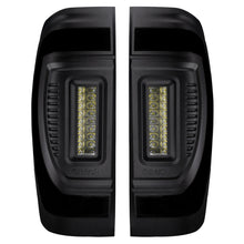 Load image into Gallery viewer, Oracle 19-23 GMC Sierra Black Series Flush Style LED Tail Lights - Factory Halogen
