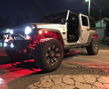 Load image into Gallery viewer, Oracle Bluetooth + RF Underbody Rock Light Kit - 4 PCS - ColorSHIFT ORACLE Lighting
