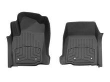 Load image into Gallery viewer, WeatherTech 2024 Toyota Tacoma DC Manual Trans Front FloorLiner HP - Black | 4418471IM
